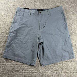 Banana Republic Aiden Flat Front Chino Shorts Gray Men’s Size 35 x 8
